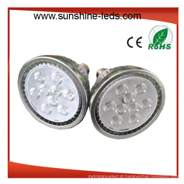 Dimmable 9X2w Amber Cor E27 PAR38 LED Spotlight